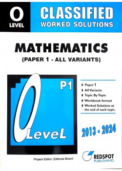 GCE O Level Classified Mathematics Paper 1